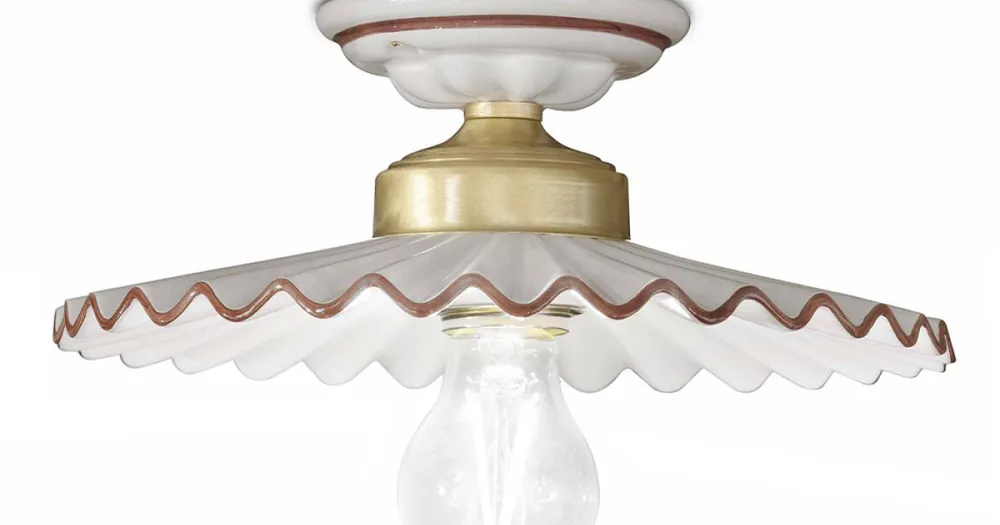 plafon rustic plafon ceramice Ferroluce L& 39;Aquila - Preț outlet