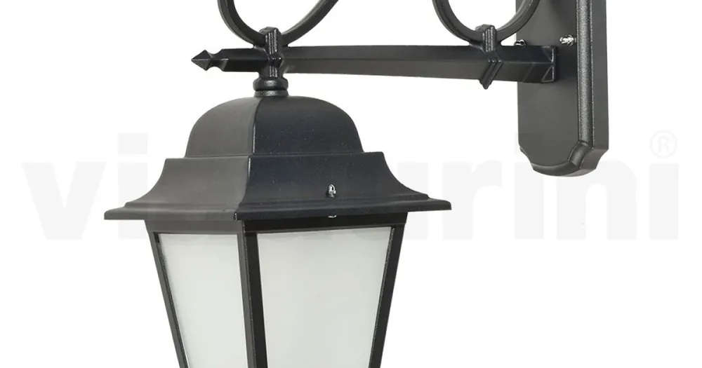 Cumpărături sigure - Lampă din sticlă cu structură din aluminiu turnat sub presiune, fabricată în Italia - Scintilla
