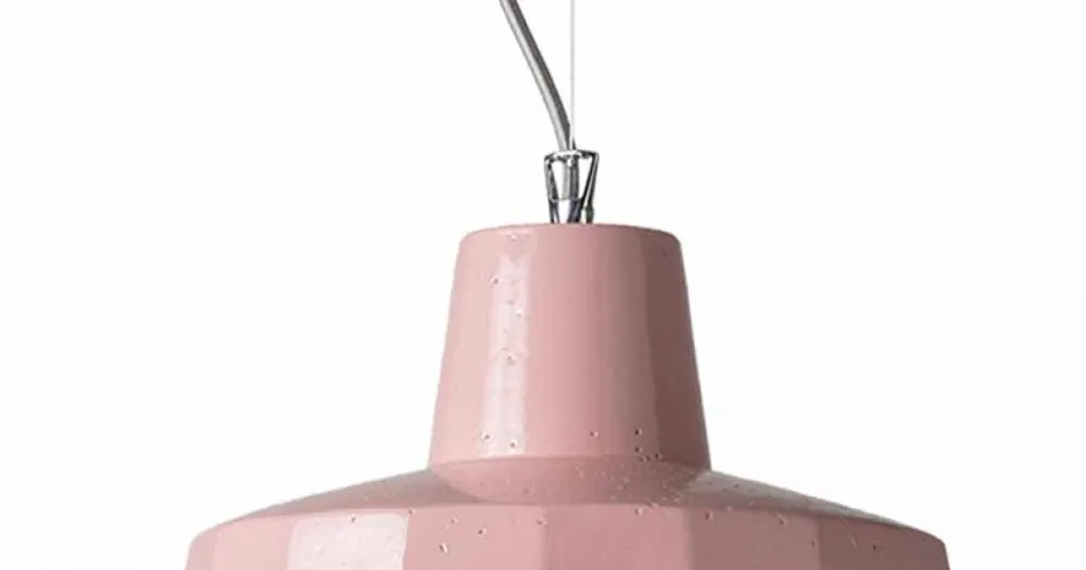Ofertă excelentă - Pendant lampă de design din alamă și toscan maiolica Rossi Toscot