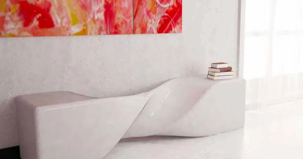 Noutate | Modern Design Bench Bobby Realizat în Italia